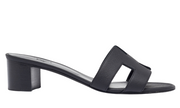 Hermès Leather Oasis Slide Sandals