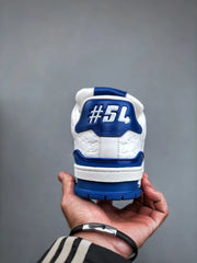 Louis Vuitton Trainer #54 Signature Blue White