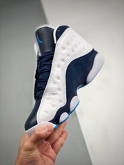 Nike Air Jordan 13 White Obsidian Dark Powder Blue