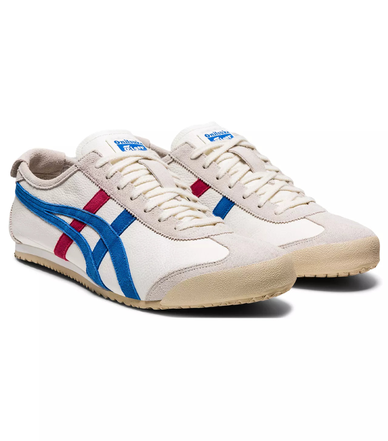 Onitsuka Tiger Men's Mexico 66 Vin White & Directoire Blue