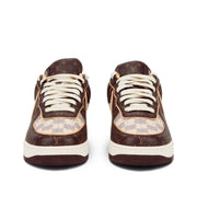 Nike Air Force 1 x Off x Louis Vuitton Brown Azur