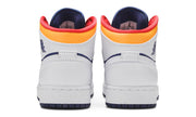 Air Jordan 1 Mid GS 'White Deep Royal Blue'