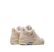 Air Jordan 4 beige canvas