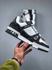 Louis Vuitton Black White Trainer