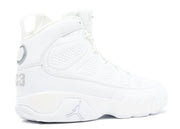 Nike Air Jordan 9 White Metallic Silver