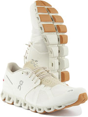 ON Cloud Running Cloud White Sand White