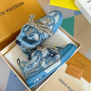 Louis Vuitton Skate Crystal – Blue Swarovski Monogram