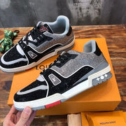 Louis Vuitton Trainer Crystal  – Black Grey