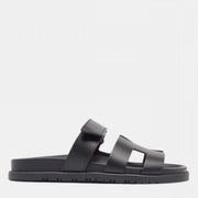 Hermes Chypre Sandals Black
