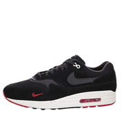 Nike Air Max 1 Premium Black  University Red  Sail Oil Grey STASP