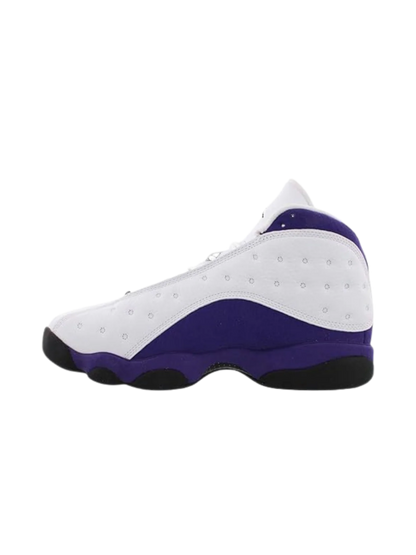 Nike Air Jordan 13 Lakers White Black Court Purple University Gold