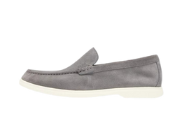 Loro Piana Gray Men's Loafers